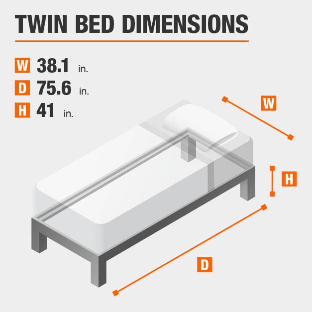 Stylewell Blackwell Natural Finish Wood And Metal Twin Platform Bed (38 