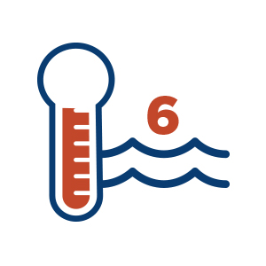6 Water Temperature symbol