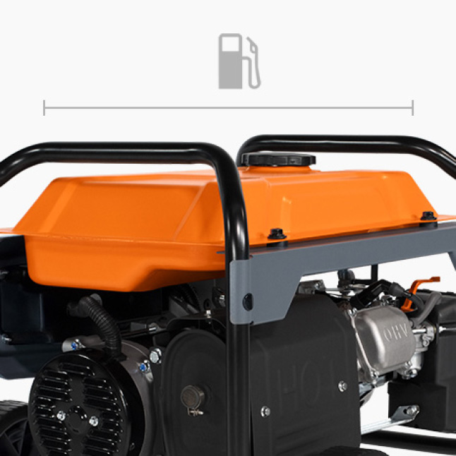 Generac GP 8,000Watt Electric Start Gas Powered Portable Generator 50