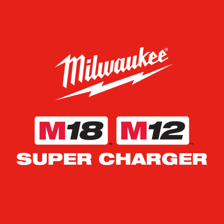 Charges batteries up to 4X faster than standard Milwaukee chargers. Charges batteries up to 4X faster than standard Milwaukee chargers.