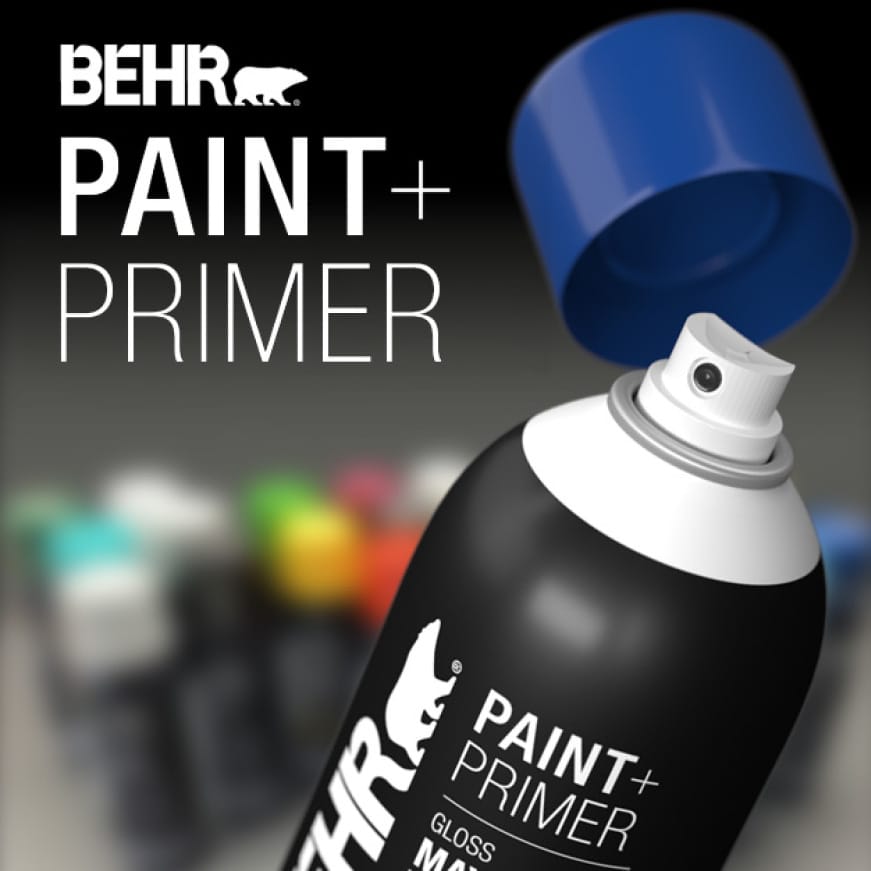 Simple Black Exterior Spray Paint for Simple Design