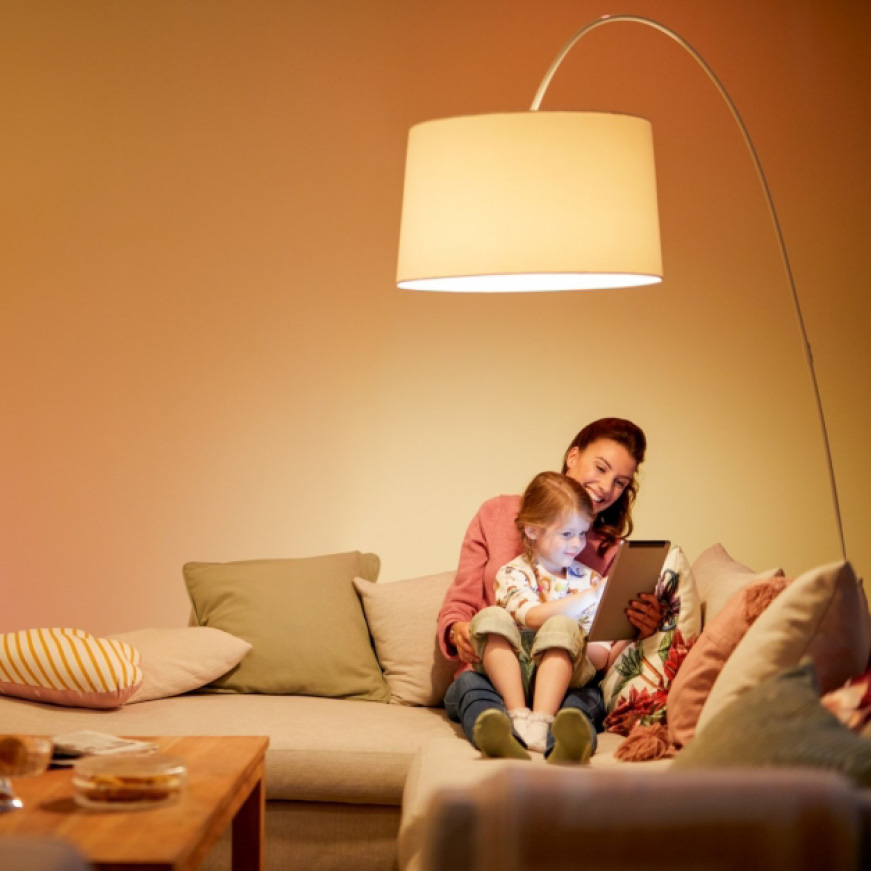 Philips Color and Tunable White 5/6 in. LED 65W Equivalent Dimmable