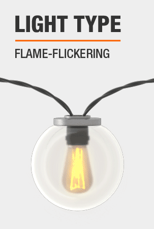 Hampton Bay 12 Ft 6 Socket Led Flame Effect Indoor Outdoor String Light Sl12 Hd The Home Depot - Outdoor Flame Lights Home Depot Hampton Bay 12 Ft 6 Socket Led Flame Effect Indoor Outdoor String Light Sl12 Hd The Home Depot - Outdoor Flame Lights Home Depot