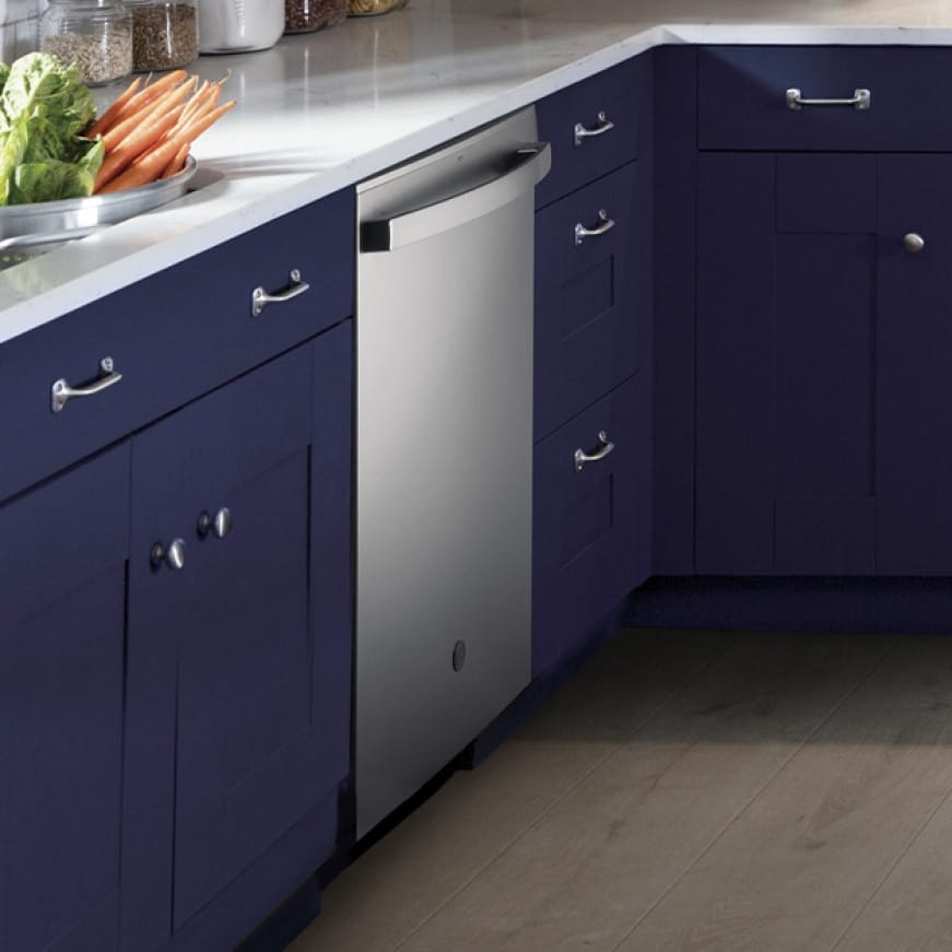 GE Top Control Tall Tub Dishwasher in Slate with Stainless Steel Tub