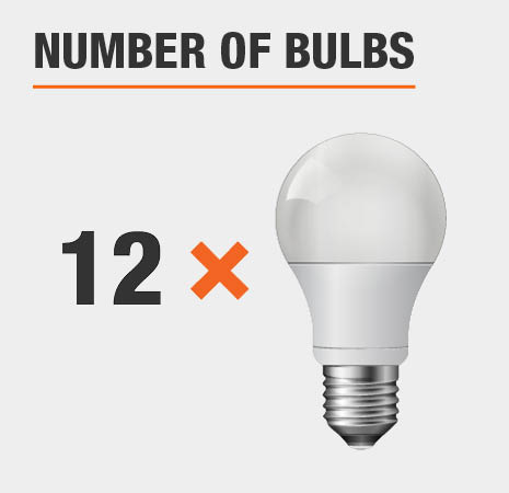 This light has 12 bulbs.