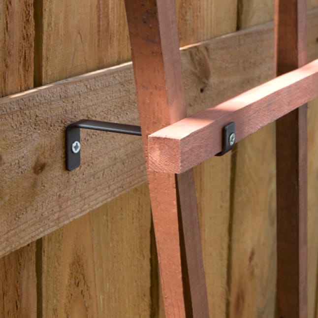 Outdoor Essentials 48 in. Cedar Ladder Trellis388538 The Home Depot