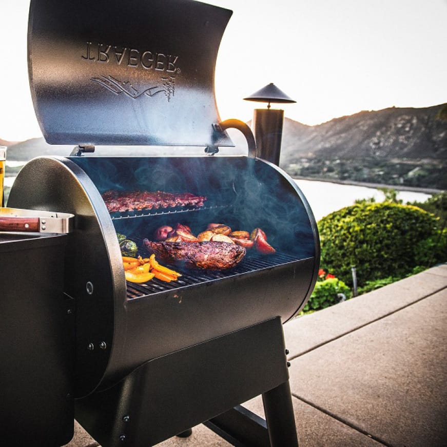 Traeger Pro Series 22 Pellet Grill in BronzeTFB57PZB The Home Depot