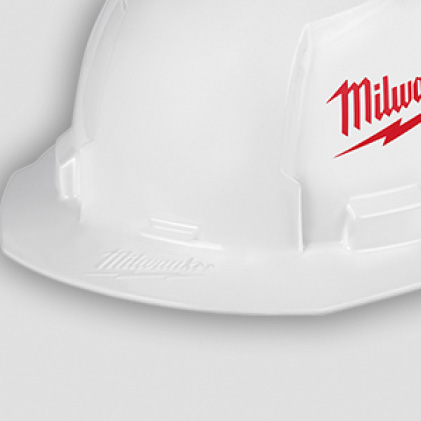 Download Milwaukee BOLT White Type 1 Class E Full Brim Hard Hat ...