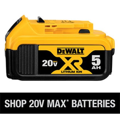 Shop all DEWALT 20V MAX Batteries