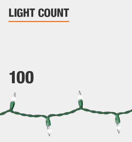 The light count is 100