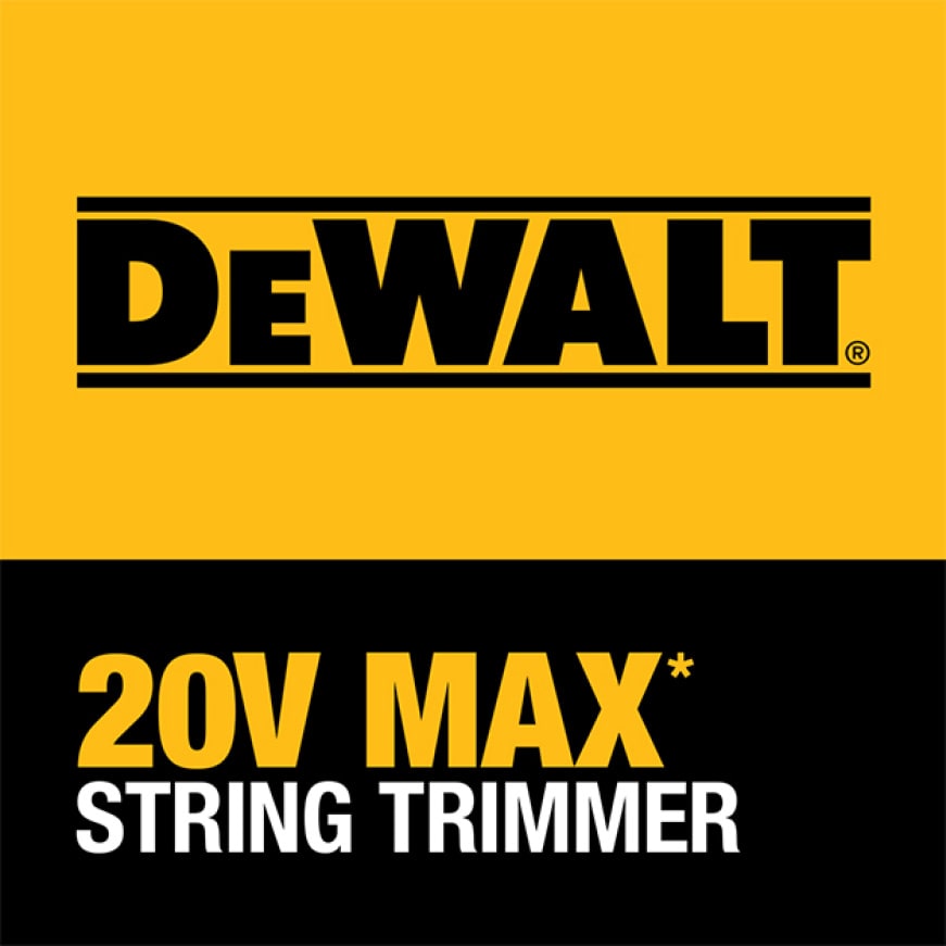 DEWALT 20V MAX Lithium-Ion Brushless Cordless String Trimmer Kit with