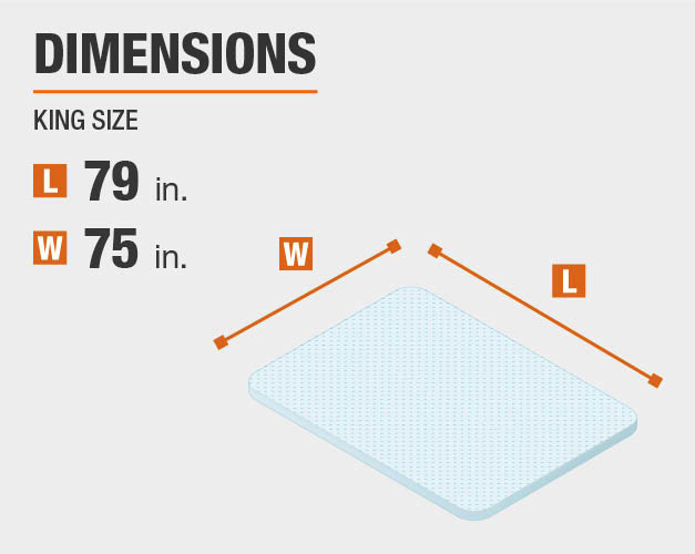 StyleWell 2 in. Gel Infused Memory Foam King Mattress TopperTHDMFVT2K The Home Depot