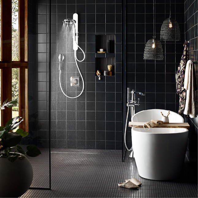 MOEN Nebia by Moen 1Spray 8 in. Dual Shower Head and Handheld Shower