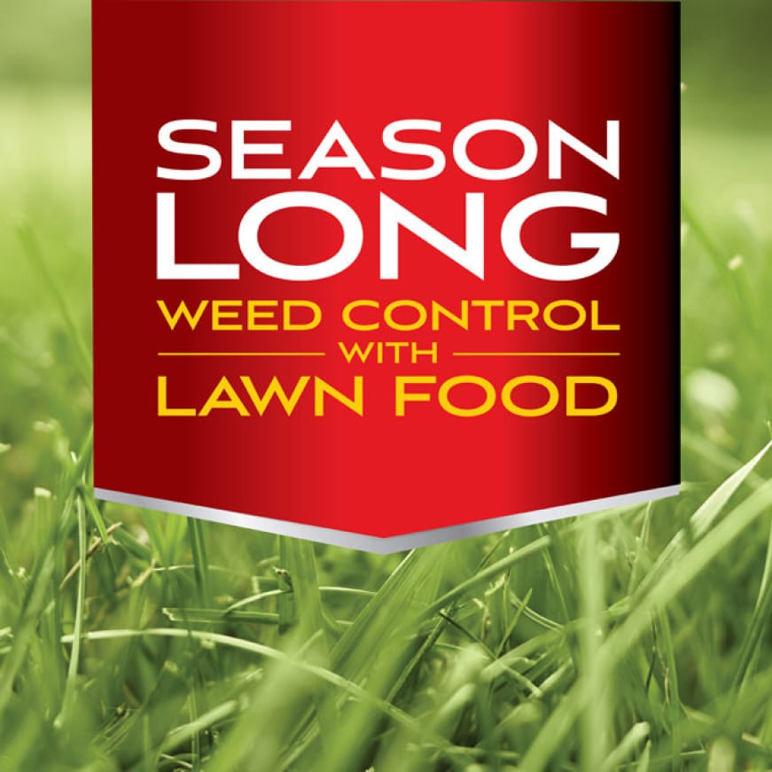 Season Long Weed Control with Lawn Food Season Long Weed Control with Lawn Food
