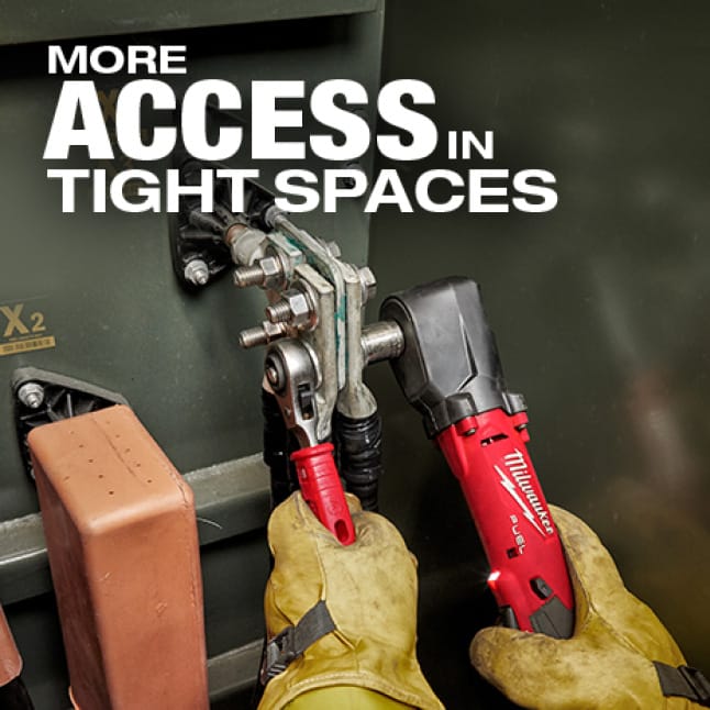 thumbnail image 2 of Milwaukee 2565P-20 M12 FUEL 1/2" Right Angle Impact Wrench – Bare Tool, 12V Brushless 2 of 6