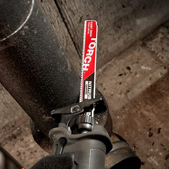 Milwaukee 9 in. 7 TPI TORCH Nitrus Carbide Teeth Metal Cutting SAWZALL
