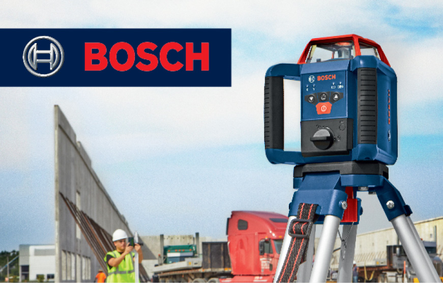 Bosch REVOLVE2000 SelfLeveling Horizontal Rotary Laser KitGRL2000