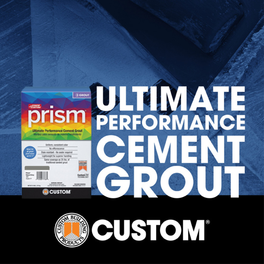 Custom Building Products Prism 642 Ash 17 lb. Grout