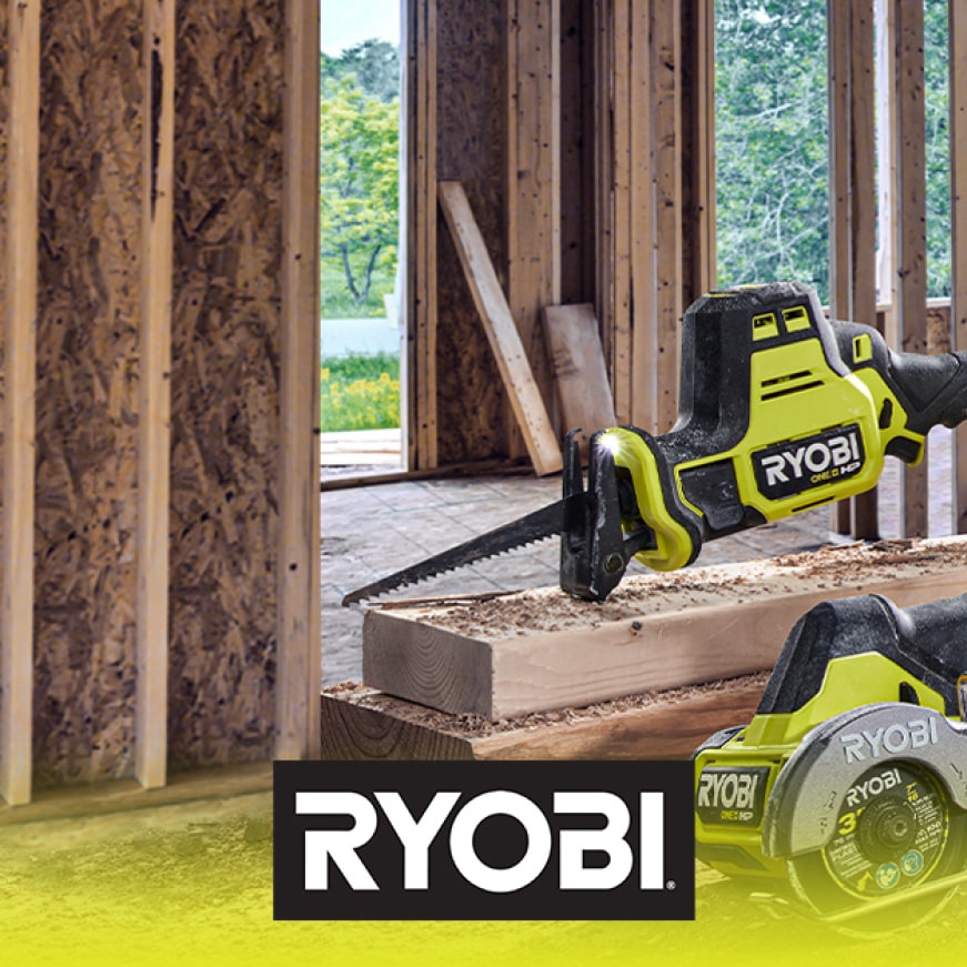 RYOBI ONE+ HP 18V Brushless Cordless Compact OneHanded Reciprocating