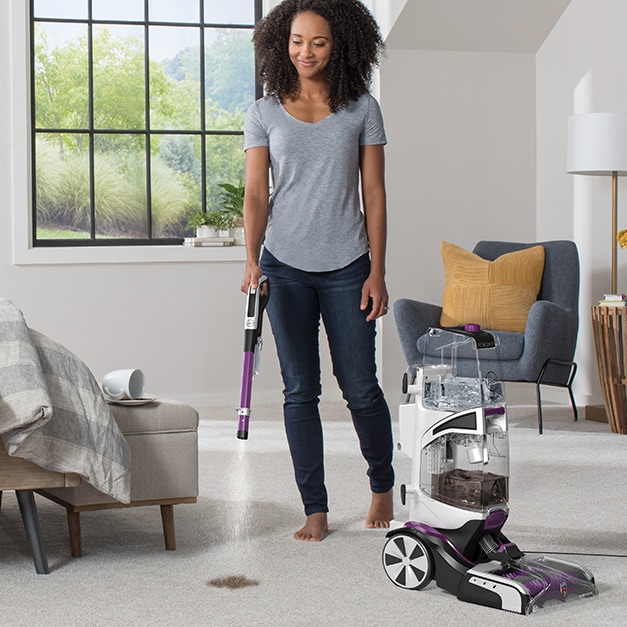 Hoover Smartwash Upright Pet Complete Automatic Carpet Cleaner Fh53000 The Home Depot