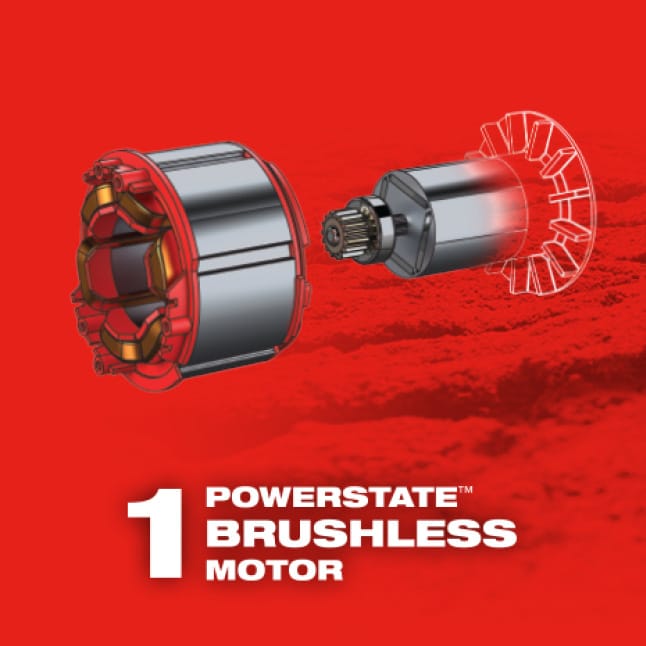 M12 FUEL brushless motor power tools maximize efficiency and lifespan