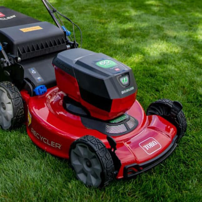 Toro Recycler 22 in. SmartStow 60Volt Max LithiumIon Cordless Battery