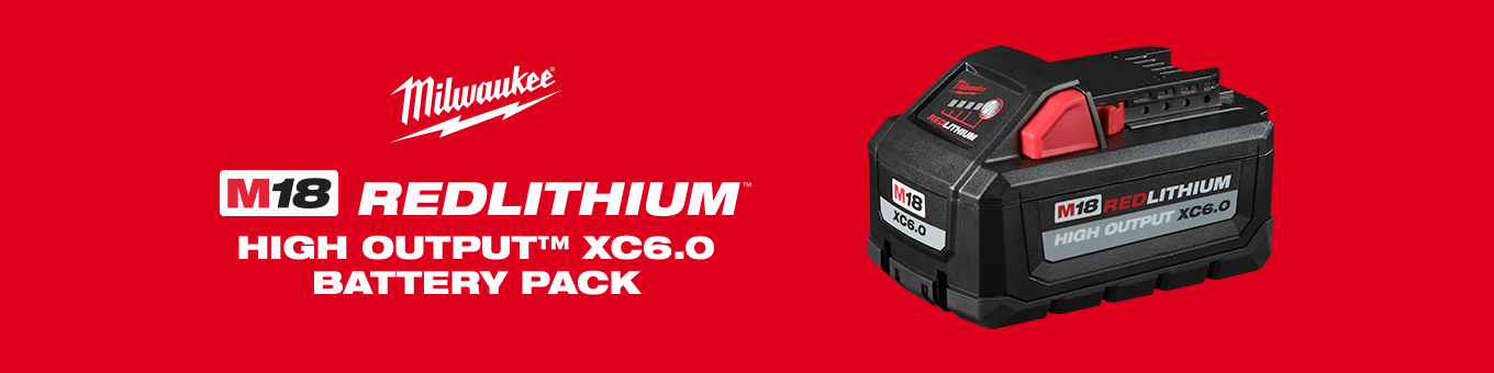M18 High Output Battery Pack 6.0Ah M18 High Output Battery Pack 6.0Ah
