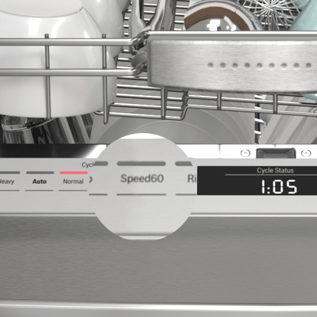 Bosch dishwasher Speed60 cycle