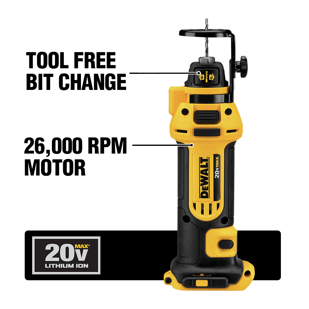 DEWALT 20Volt MAX XR Cordless Drywall Screw Gun/Cutout Tool Combo Kit