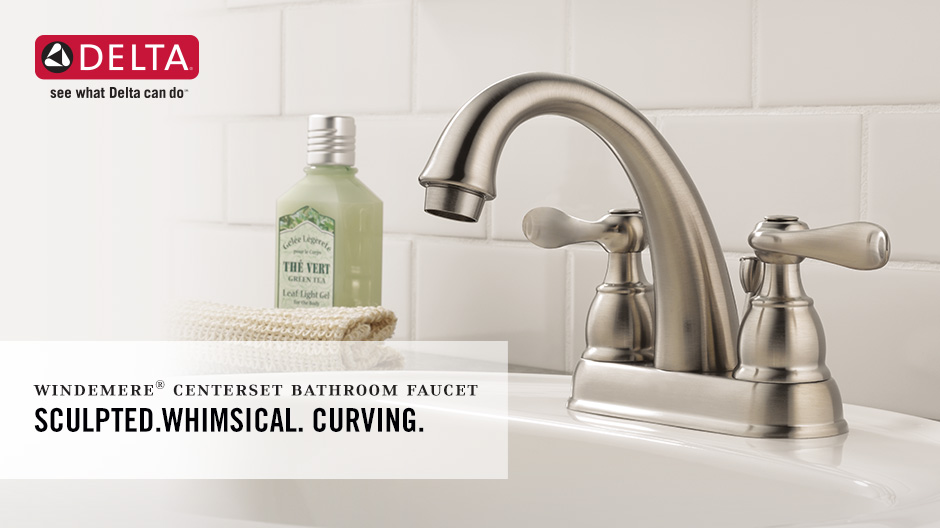 Windemere 2-Handle Centerset Bathroom Faucet Windemere 2-Handle Centerset Bathroom Faucet