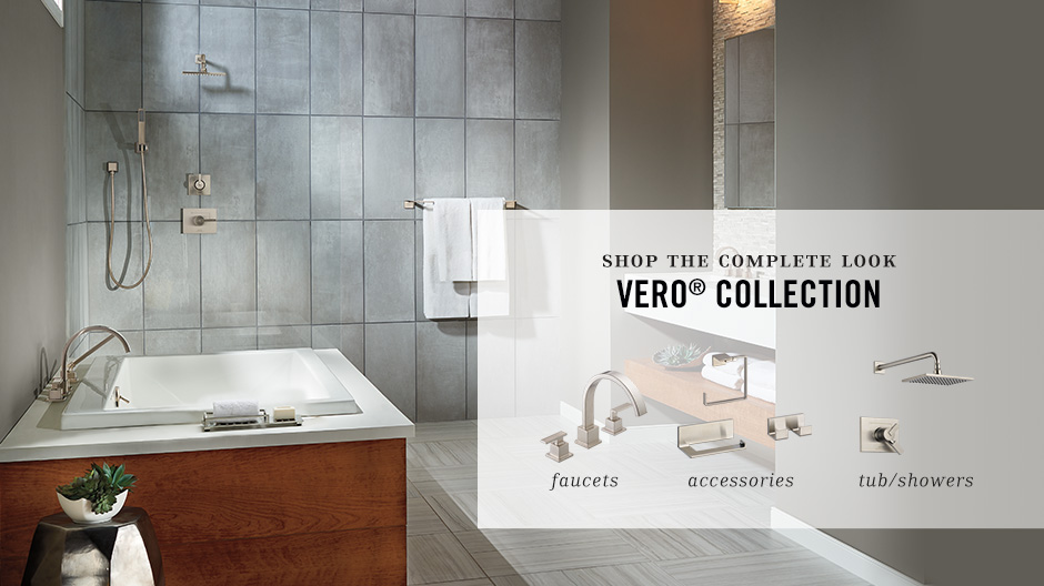 Delta Vero 1Handle Shower Only Faucet Trim Kit in Chrome (Valve Not