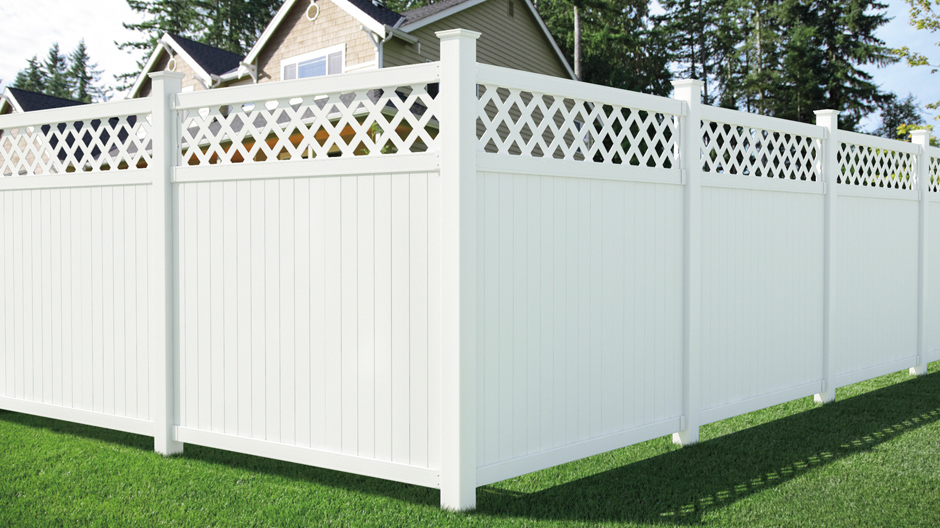 White Vinyl Pvc Privacy Fence Picket 62, White Garden Fence Panels