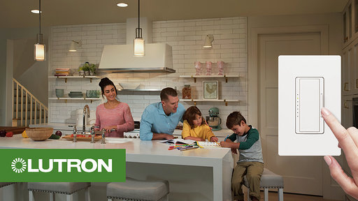 Family gathered in the kitchen under the right light setting Family gathered in the kitchen under the right light setting