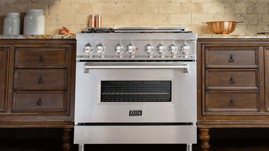 ZLINE Kitchen and Bath ZLINE 48 in. Stainless Steel 6.0 cu. ft. 7 Gas