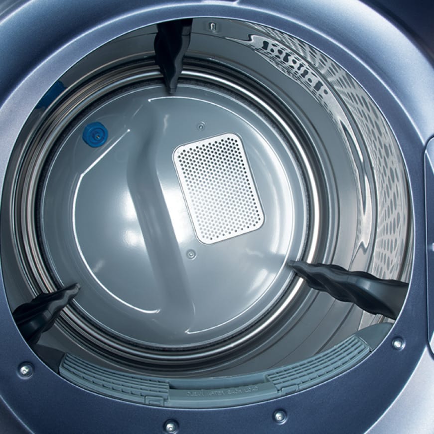 An interior shot of the premium rust-resistant tub. An interior shot of the premium rust-resistant tub.