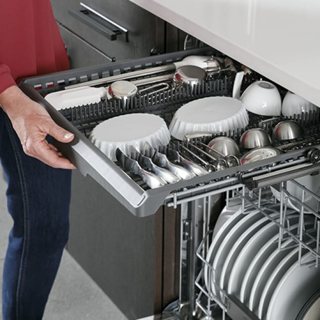 ge profile dishwasher bottom rack