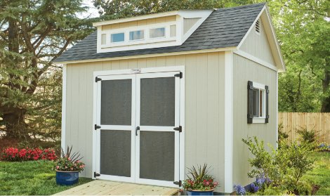outdoor storage shed