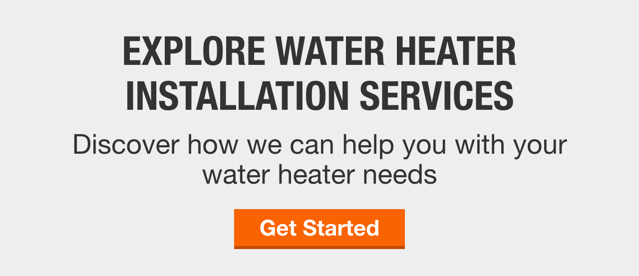 Cost To Install A Water Heater The Home Depot