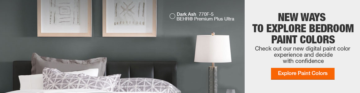 Bedroom Paint Colors The Home Depot