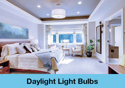 daylight bulbs in bedroom