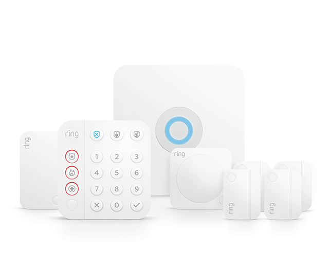 alarm and video security system