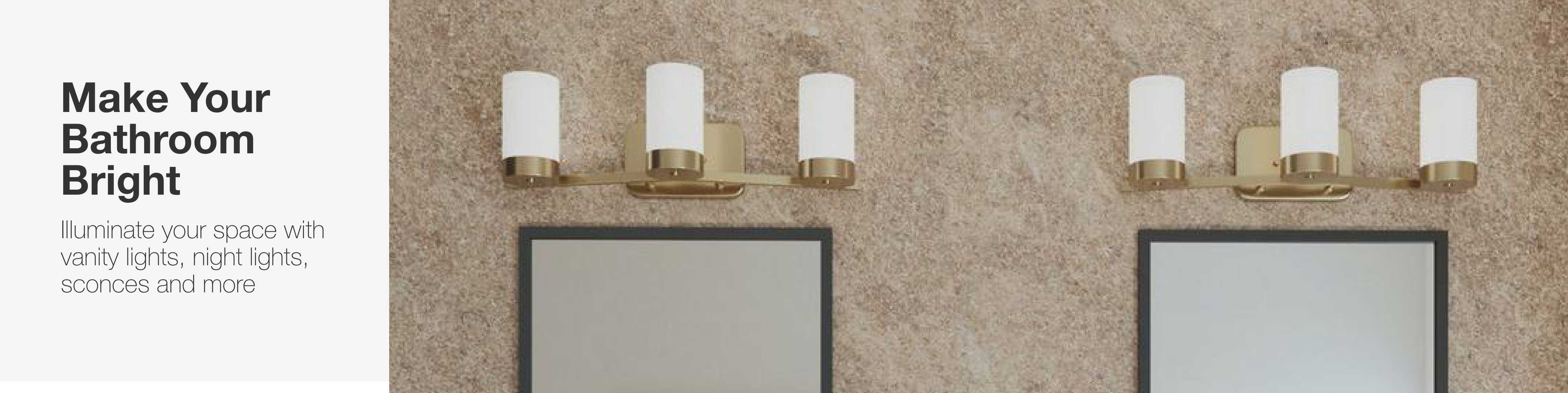 bathroom wall light fixtures