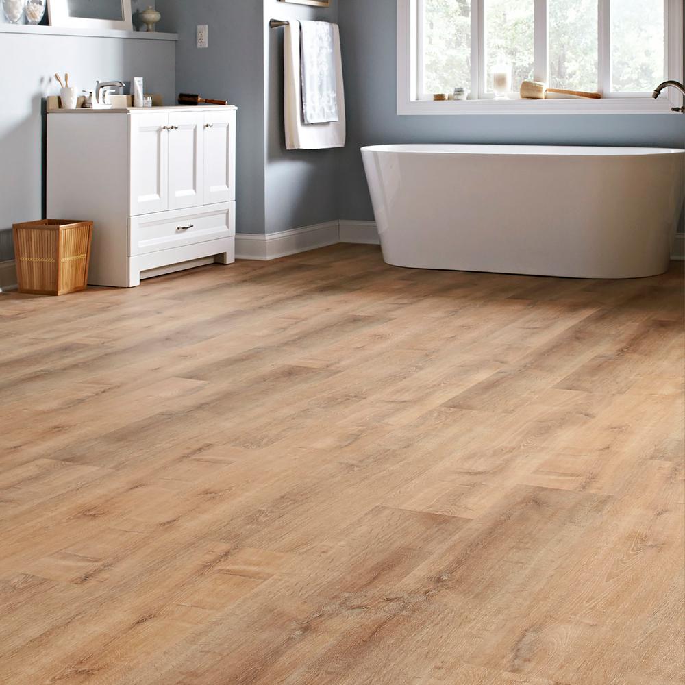 waterproof vinyl flooring home depot