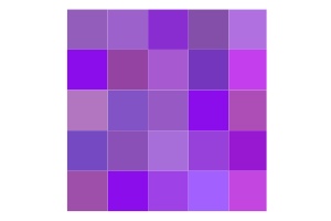 purple paint palette