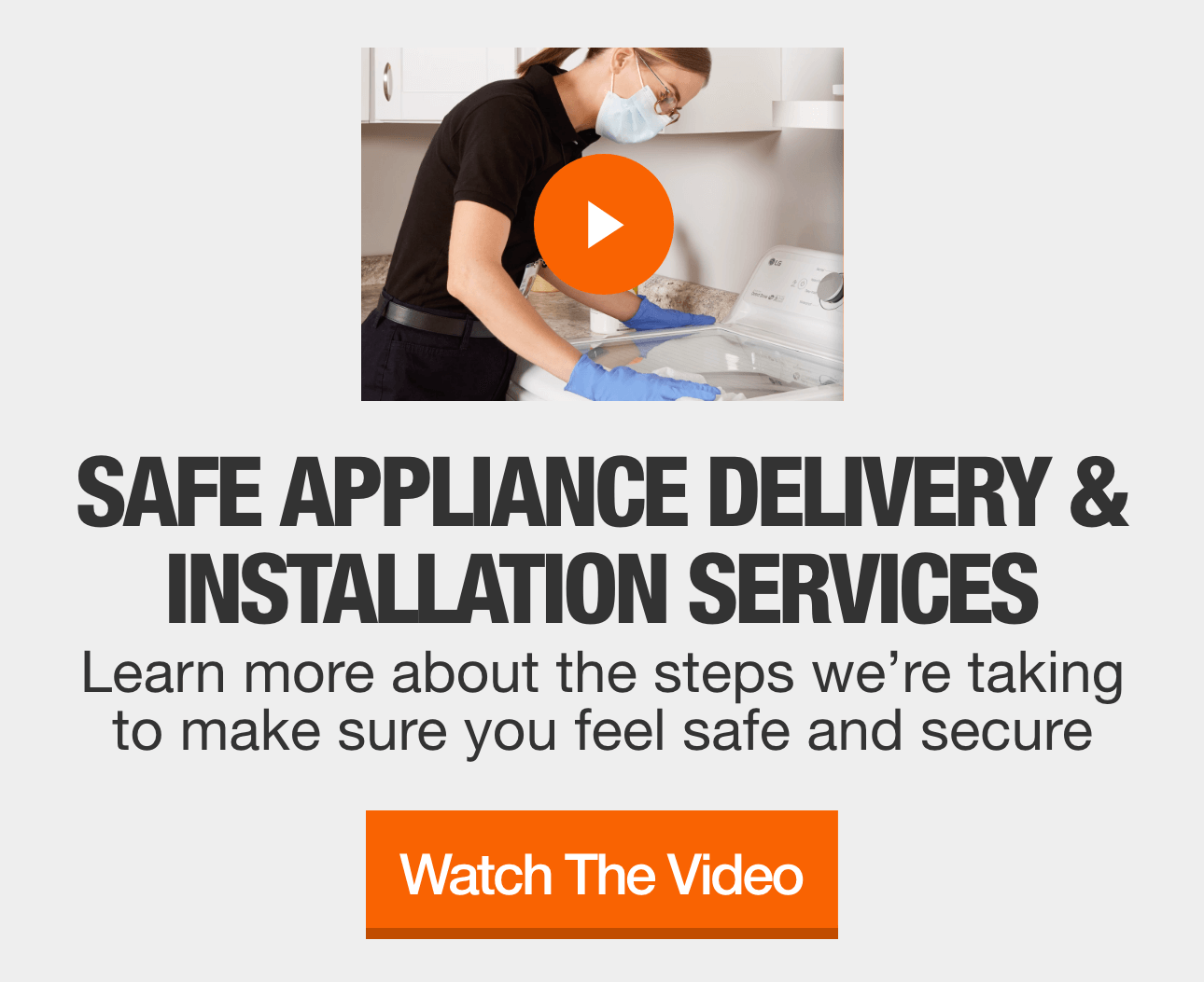 Appliance Delivery Installation At The Home Depot