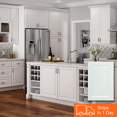 White Cabinet Kitchen Interior shop hampton bay hampton satin white cabinets