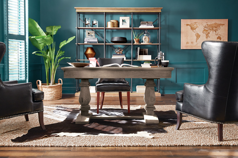 Urban Modern Office By Room The Home Depot Room Style Ideas Urban Modern Office