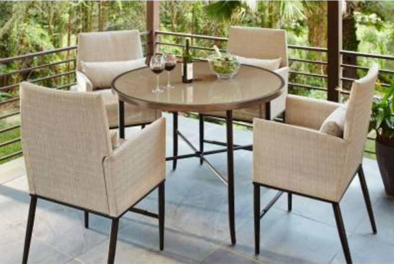 hampton bay aria patio set