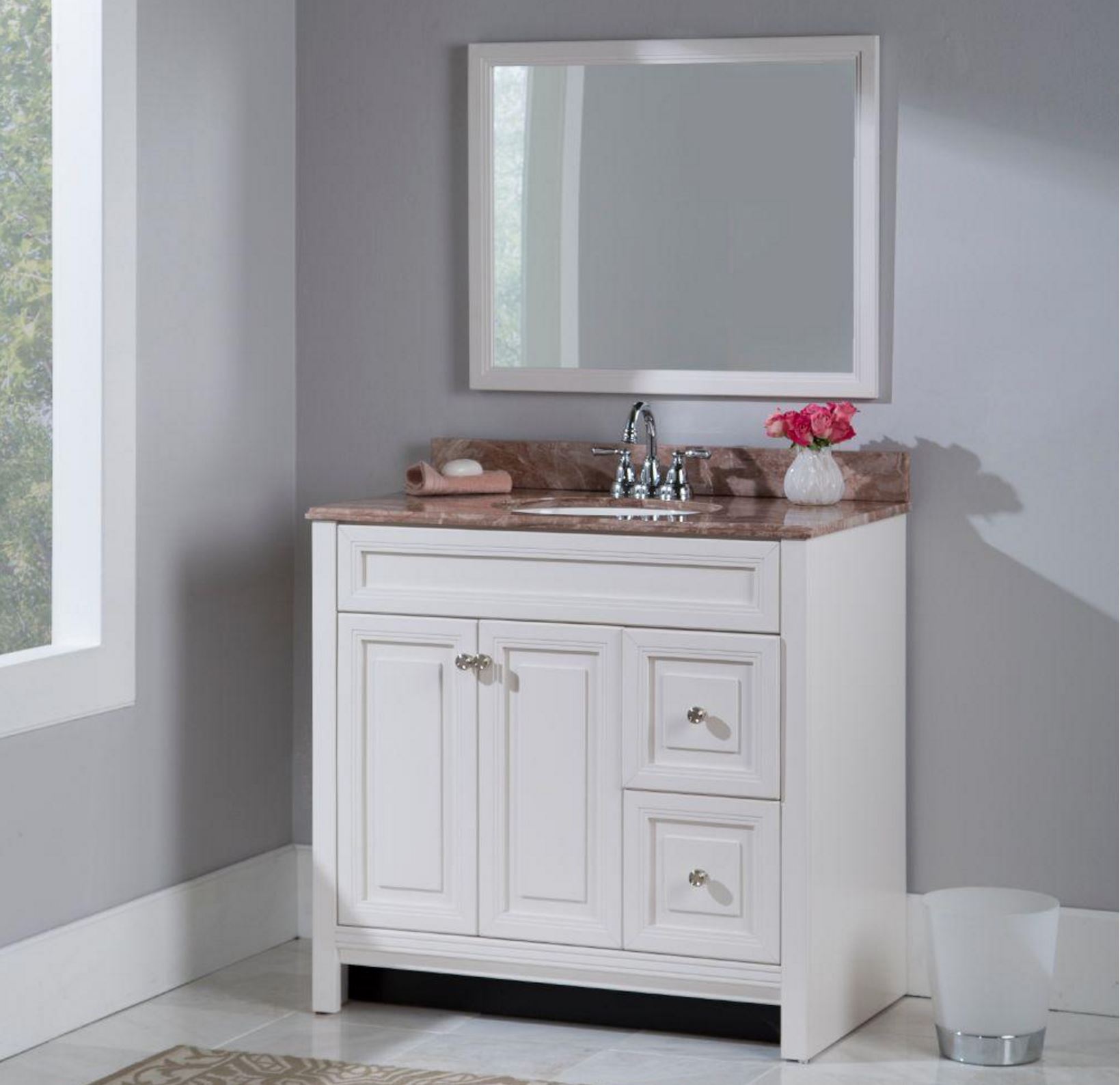 Brinkhill Collection in Cream - Bath - The Home Depot