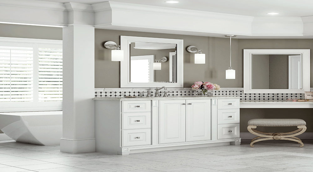 Cambridge Bath Vanity Collection In White The Home Depot Cambridge Bath Vanity Collection In